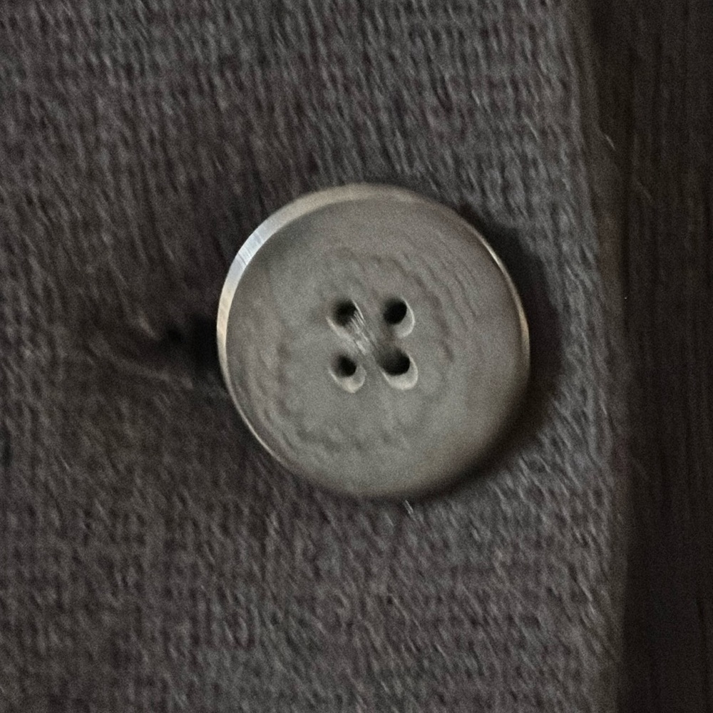 Talbots Ruffle Collar Button Front Long Sleeve Ca… - image 2